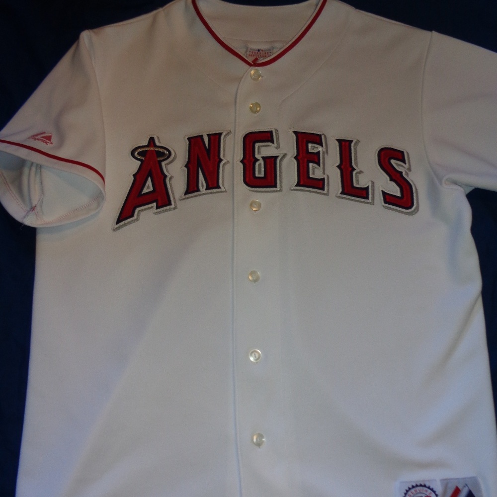 Majestic Anaheim Angels MLB Jersey Men Large
